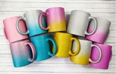 Gradient Glitter Mug - Sparkle Color Ceramic Mug 11oz কাস্টম প্রিন্ট চট্টগ্রাম | Print Zone BD