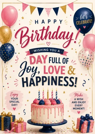 Birthday Posters কাস্টম প্রিন্ট চট্টগ্রাম | Print Zone BD