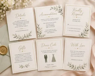 Wedding Enclosure Cards কাস্টম প্রিন্ট চট্টগ্রাম | Print Zone BD