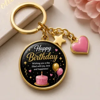Birthday Keychain কাস্টম প্রিন্ট চট্টগ্রাম | Print Zone BD