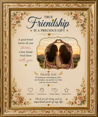 Friendship Frame কাস্টম প্রিন্ট চট্টগ্রাম | Print Zone BD