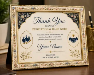 Table Frame কাস্টম প্রিন্ট চট্টগ্রাম | Print Zone BD