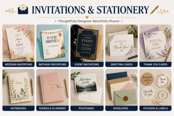 Invitations & Stationery কাস্টম প্রিন্ট চট্টগ্রাম | Print Zone BD