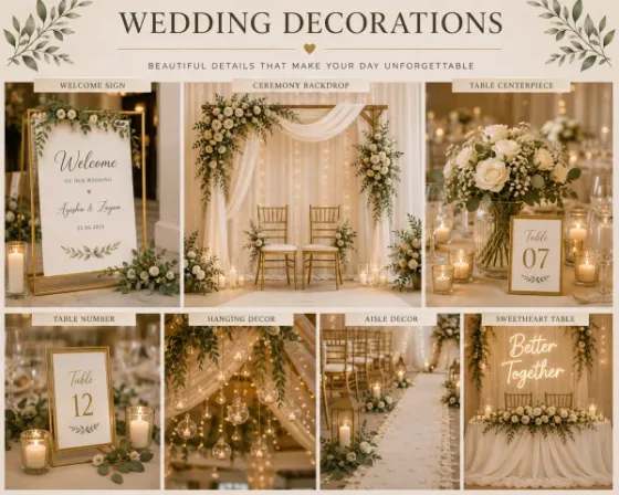 Wedding Decorations কাস্টম প্রিন্ট চট্টগ্রাম | Print Zone BD