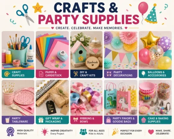 Crafts & Party Supplies কাস্টম প্রিন্ট চট্টগ্রাম | Print Zone BD